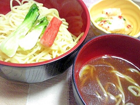 あったかつけダレでつけ麺